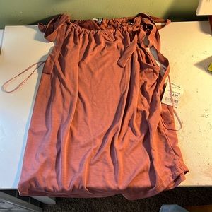 Blush colored Marshall’s tank top